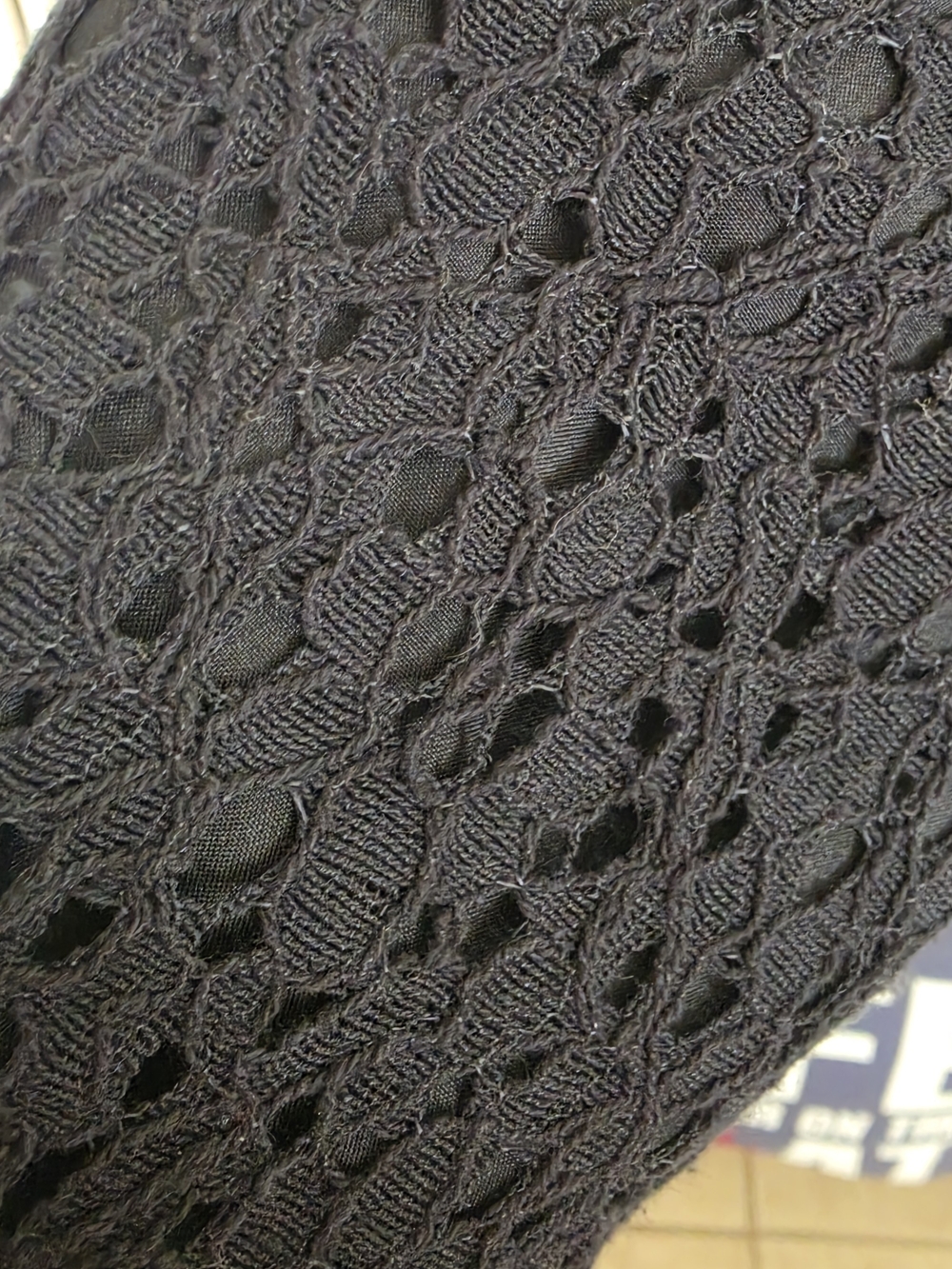 Black Lace Blazer - Dana Buchman - Size 12 | Classic, Formal, Sleek - Picture 3 of 5